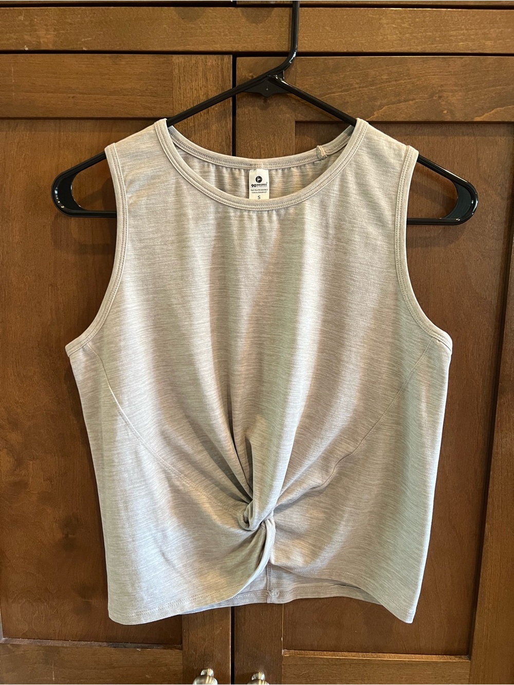 90 Degree By Reflex Light Gray Twist-Front Tank